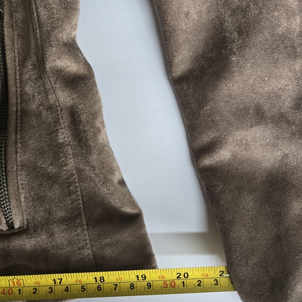 BLANKNYC Women's Taupe Suede Jacket.Size L - Picture 7 of 16